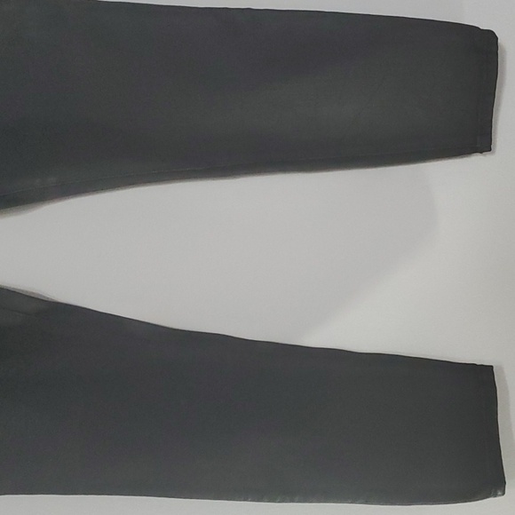 DL1961 pants womens size 27 4 black zipper accents double button cropped skinny - Picture 3 of 15